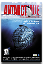 affiche Antarctique une explosion de vie