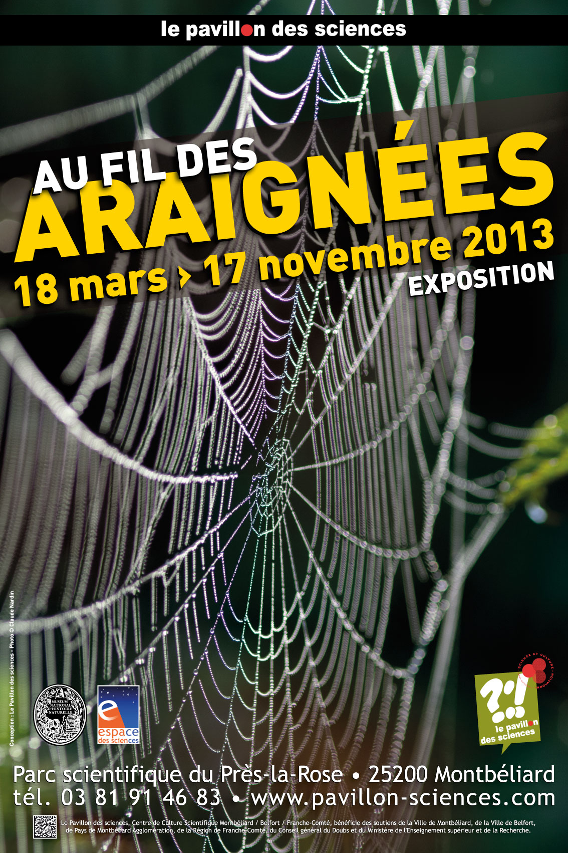 Affiche Au fil des araignées