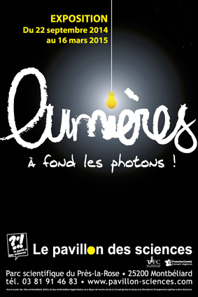 Affiche Lumières, à fond les photons